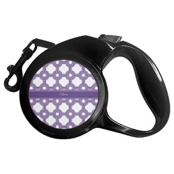 Connected Circles Retractable Dog Leash (Personalized)