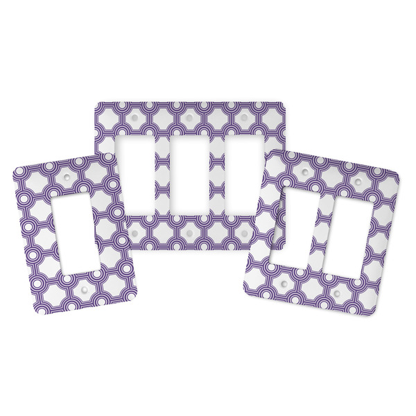 Connected Circles Rocker Light Switch Covers - Parent - ALL VARIATIONS