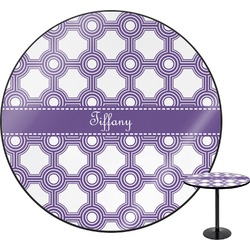 Connected Circles Round Table - 30" (Personalized)