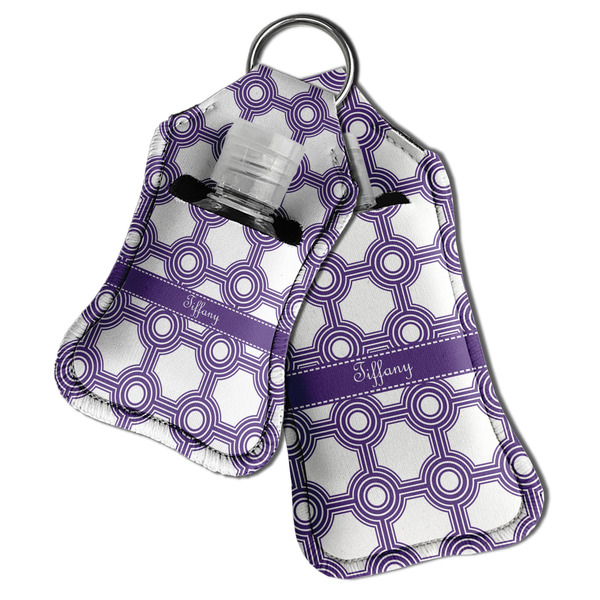 Connected Circles Sanitizer Holder Keychain - Both in Case (PARENT)