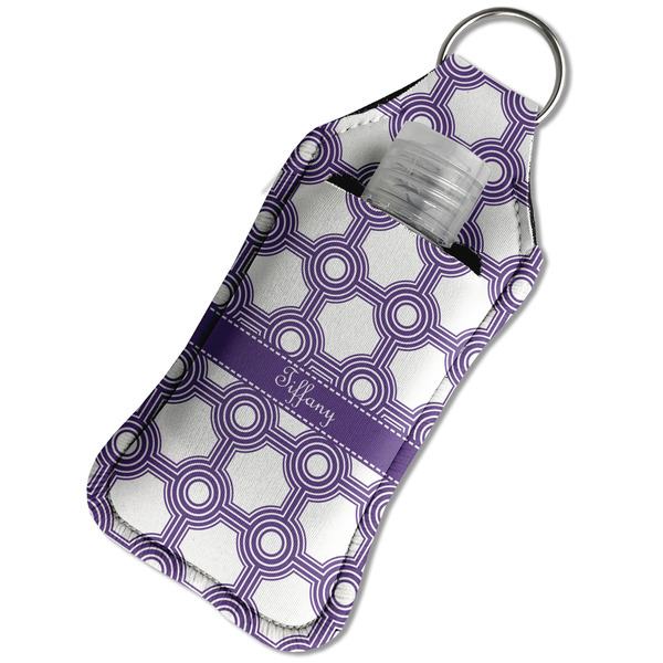 Connected Circles Sanitizer Holder Keychain - Large in Case
