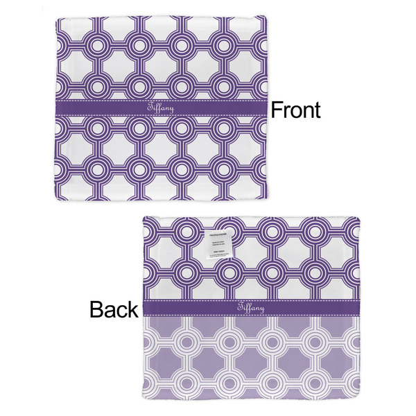 Connected Circles Security Blanket - Front & Back View