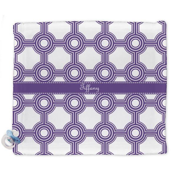 Custom Connected Circles Security Blanket - Single Sided (Personalized)