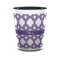 Connected Circles Ceramic Shot Glass - 1.5 oz - Two Tone - Single (Personalized)