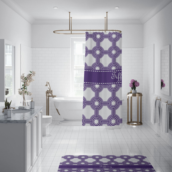 Connected Circles Shower Curtain - 70"x83"