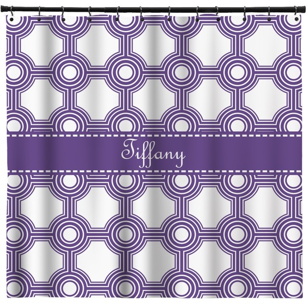 Custom Connected Circles Shower Curtain - Custom Size (Personalized)