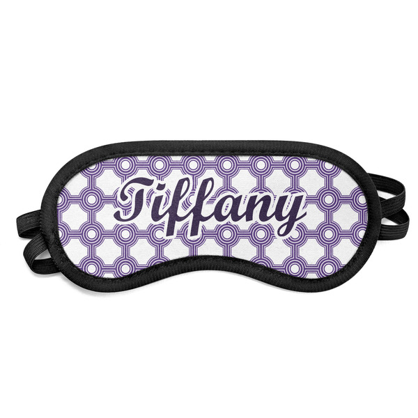 Custom Connected Circles Sleeping Eye Mask - Small (Personalized)