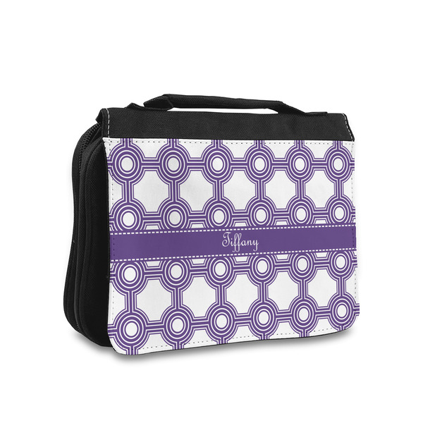 Custom Connected Circles Toiletry Bag - Small (Personalized)