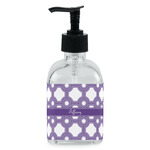Connected Circles Glass Soap & Lotion Bottle - Single Bottle (Personalized)