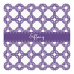 Connected Circles Square Decal - Small (Personalized)