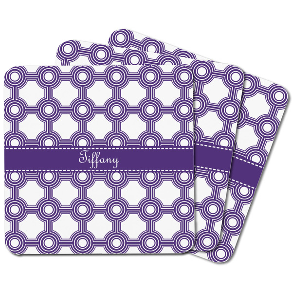 Connected Circles Square Fridge Magnet - MAIN