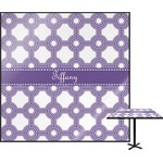 Connected Circles Square Table Top - 24" (Personalized)