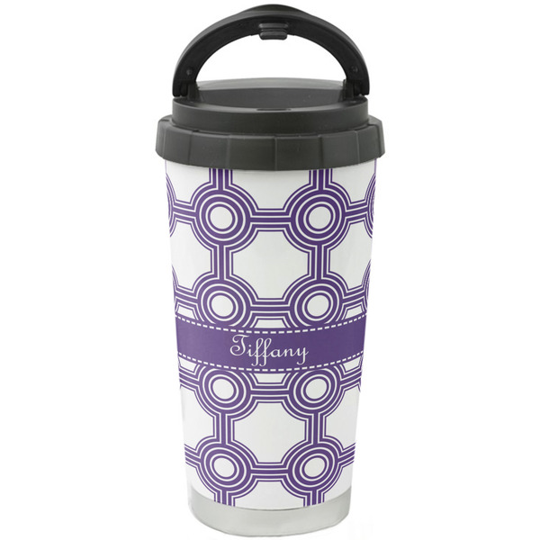 Custom Connected Circles Stainless Steel Coffee Tumbler (Personalized)