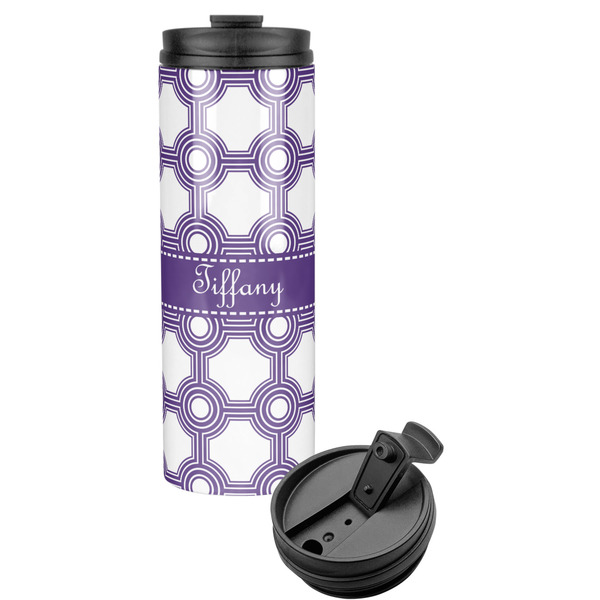 Custom Connected Circles Stainless Steel Skinny Tumbler (Personalized)
