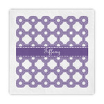 Connected Circles Standard Decorative Napkins (Personalized)