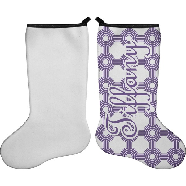 Connected Circles Stocking - Single-Sided - Approval