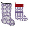 Connected Circles Stockings - Side by Side compare