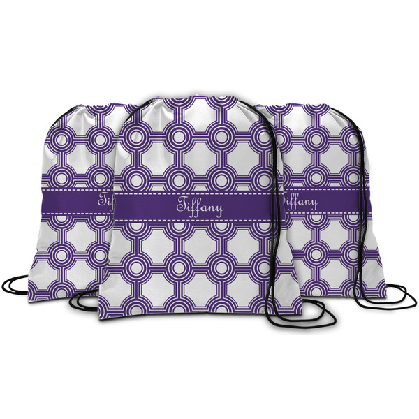 Connected Circles String Backpack - MAIN