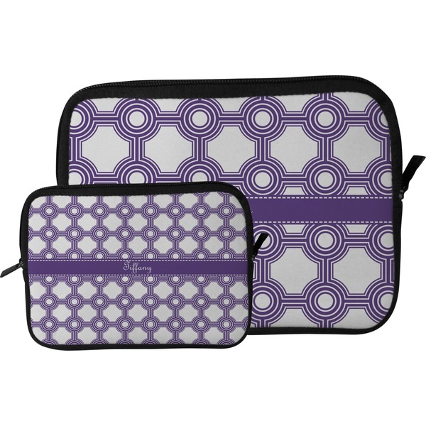 Connected Circles Tablet Sleeve (Size Comparison)