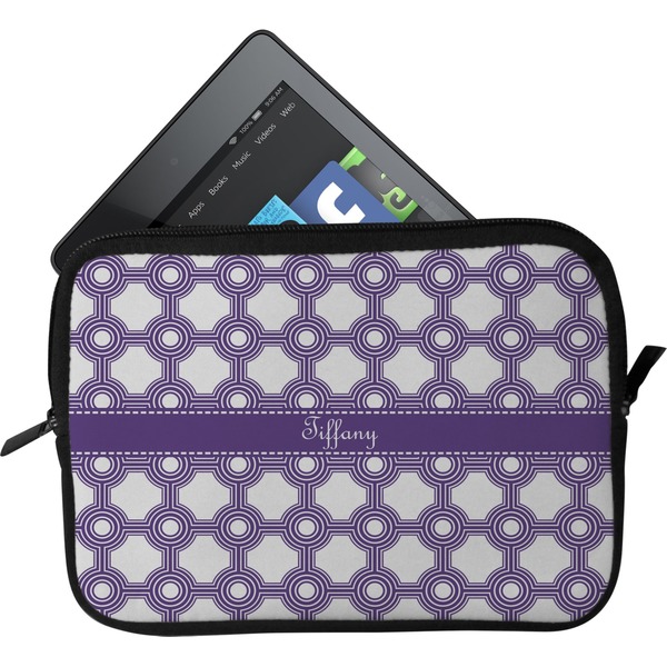 Custom Connected Circles Tablet Case / Sleeve - Small (Personalized)