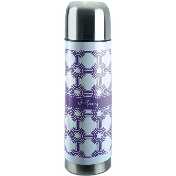 Custom Connected Circles Stainless Steel Thermos (Personalized)