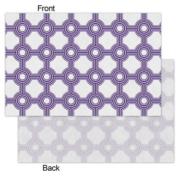 Connected Circles Tissue Paper - Heavyweight - Small - Front & Back