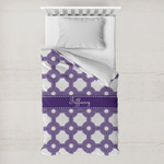 Connected Circles Toddler Duvet Cover w/ Name or Text