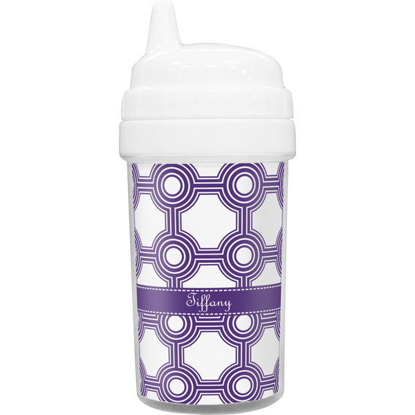 Custom Connected Circles Toddler Sippy Cup (Personalized)