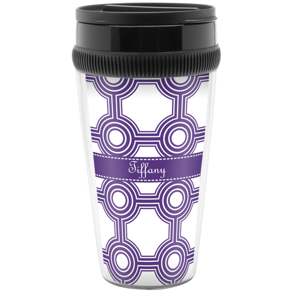 Custom Connected Circles Acrylic Travel Mug without Handle (Personalized)