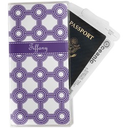 Connected Circles Travel Document Holder