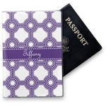 Connected Circles Vinyl Passport Holder (Personalized)