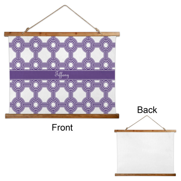 Connected Circles Wall Hanging Tapestry - Landscape - APPROVAL