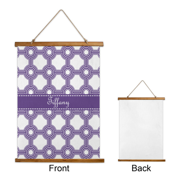 Connected Circles Wall Hanging Tapestry - Portrait - APPROVAL