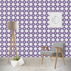 Connected Circles Wallpaper & Surface Covering (Water Activated - Removable)