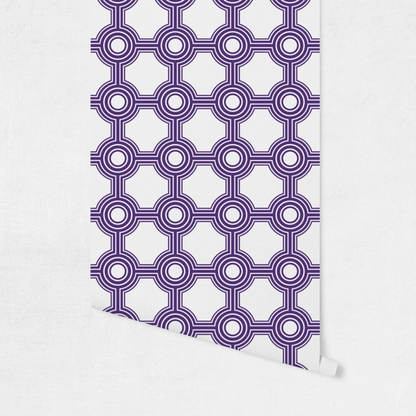 Connected Circles Wallpaper on Wall