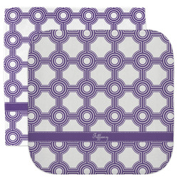 Connected Circles Facecloth / Wash Cloth (Personalized)