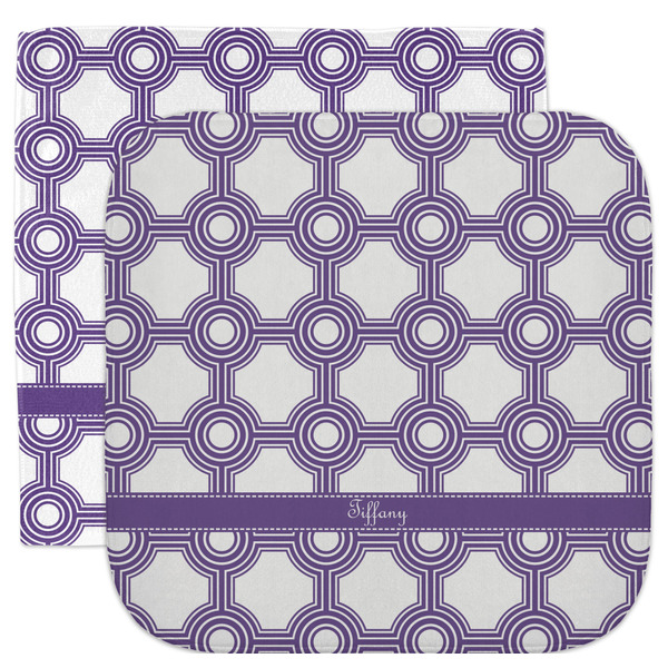 Custom Connected Circles Facecloth / Wash Cloth (Personalized)