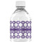 Connected Circles Water Bottle Label - Single Front