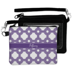 Connected Circles Wristlet ID Case w/ Name or Text