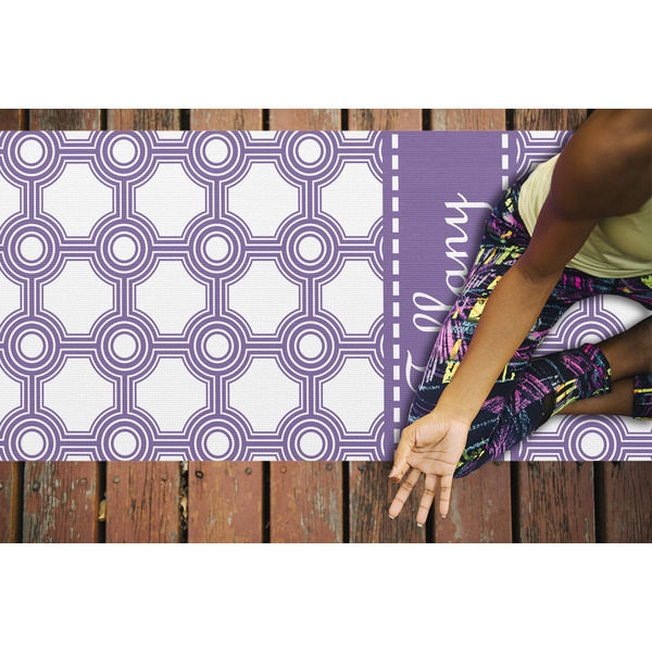 Connected Circles Yoga Mats - LIFESTYLE