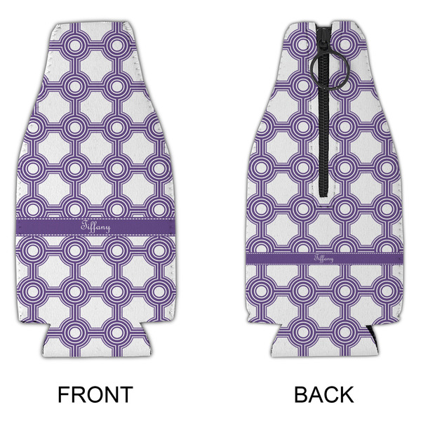 Connected Circles Zipper Bottle Cooler - APPROVAL