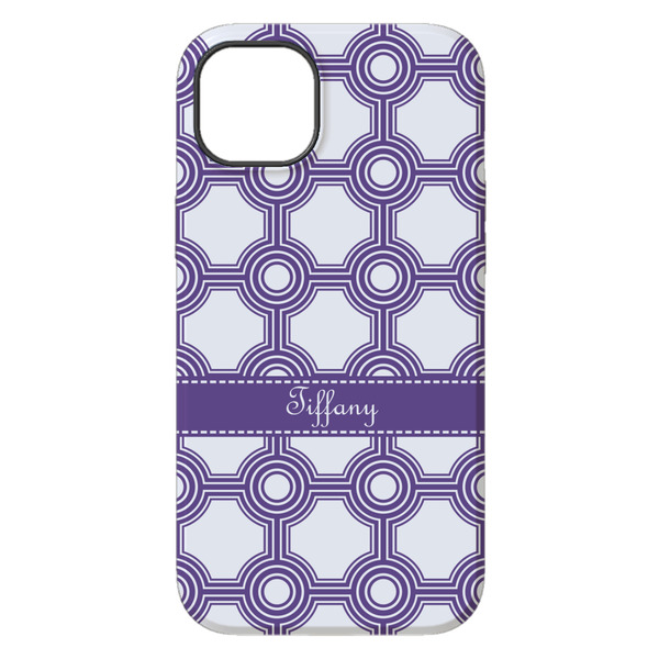 Connected Circles iPhone 14 Pro Max Tough Case - Back