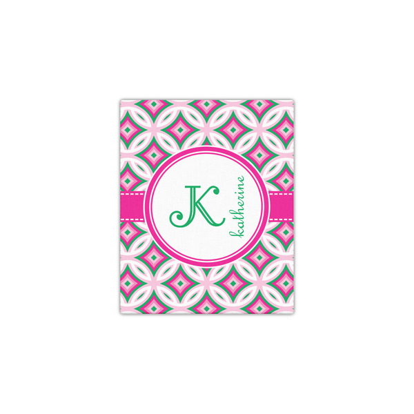 Linked Circles & Diamonds 11x14 - Canvas Print - Front View