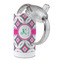 Linked Circles & Diamonds 12 oz Stainless Steel Sippy Cups - Top Off