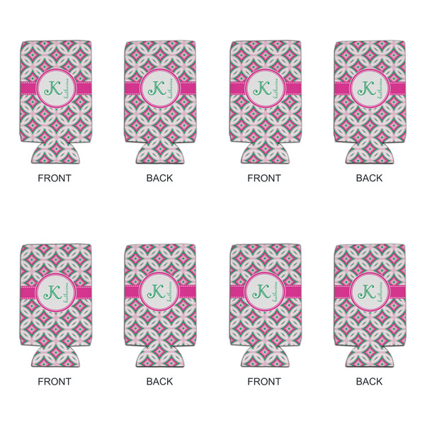 Linked Circles & Diamonds 16oz Can Sleeve - Set of 4 - APPROVAL