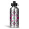 Linked Circles & Diamonds Water Bottles - 20 oz - Aluminum (Personalized)