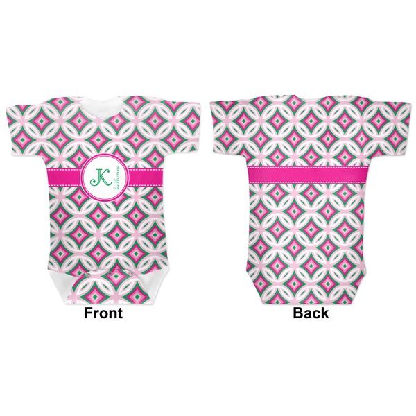 Linked Circles & Diamonds Baby Bodysuit Approval