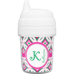 Linked Circles & Diamonds Baby Sippy Cup (Personalized)