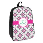 Linked Circles & Diamonds Kids Backpack (Personalized)