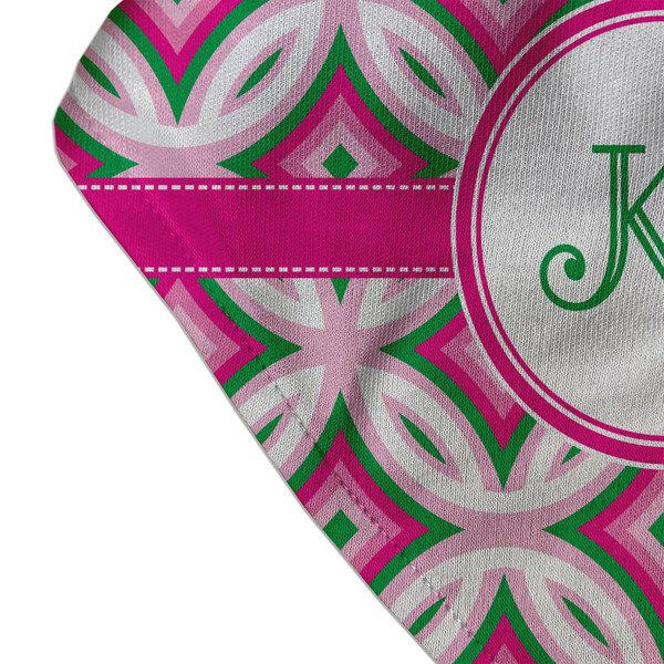 Linked Circles & Diamonds Bandana Detail